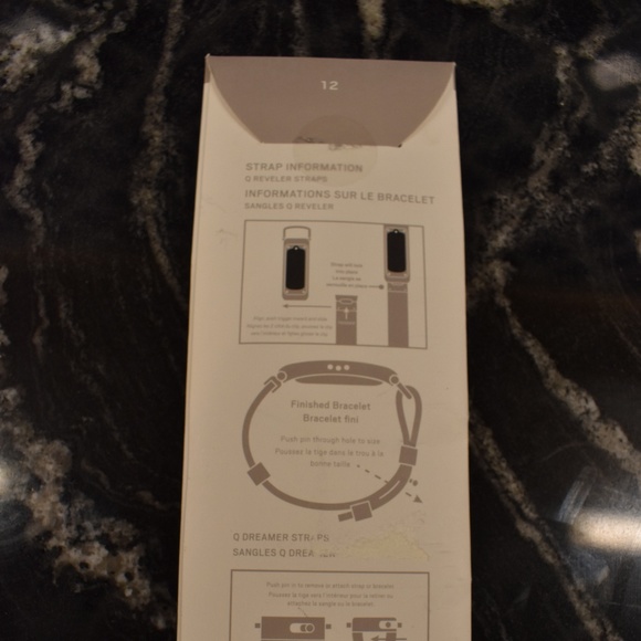 Grey Fossil Q dreamer strap never opened. - Picture 3 of 3